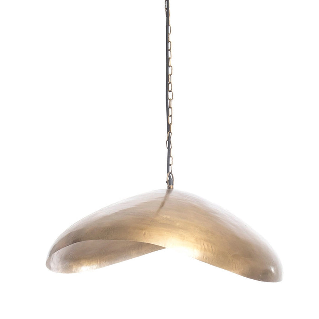 Fortune Cookie Pendelleuchte – Messingfarbene Eleganz