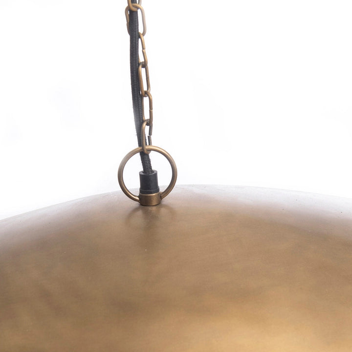 Fortune Cookie Pendelleuchte – Messingfarbene Eleganz