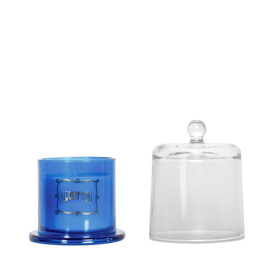 Americana Duftkerze im Glockenglas mit Geschenkverpackung "Lucky You"
