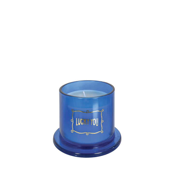 Americana Duftkerze im Glockenglas mit Geschenkverpackung "Lucky You"