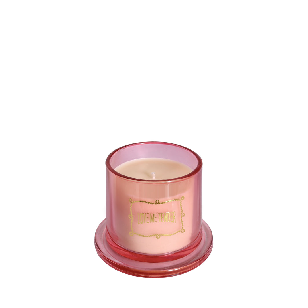 Americana Duftkerze im Glockenglas mit Geschenkverpackung "Love Me Tender"