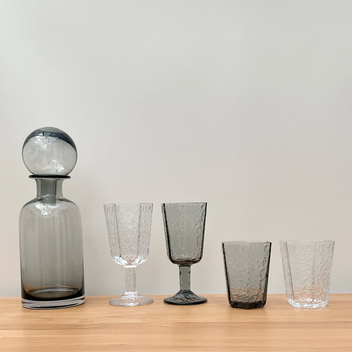 Stielglas "Rocky" - Transparent