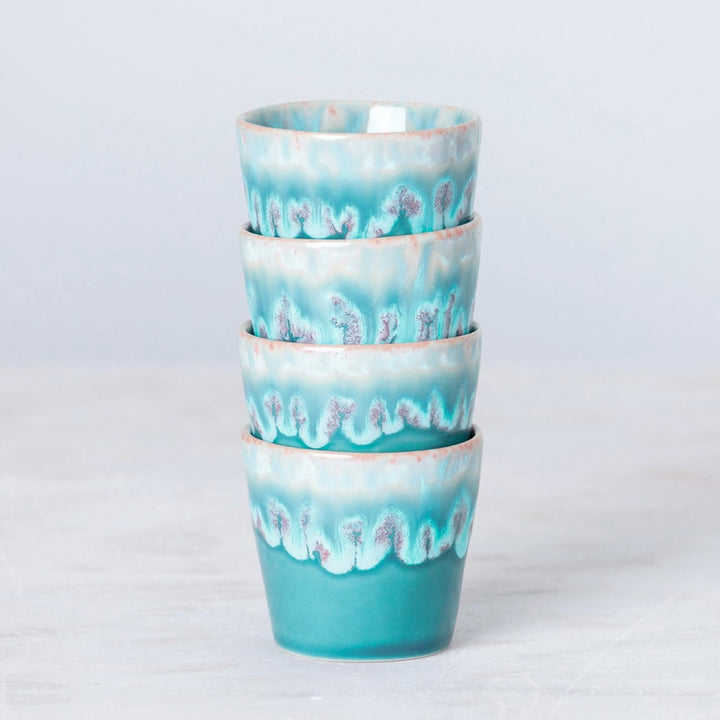 Kaffeetasse "Lungo"  - Türkis