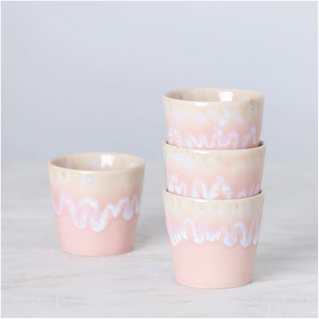 Kaffeetasse "Lungo"  - Rosa