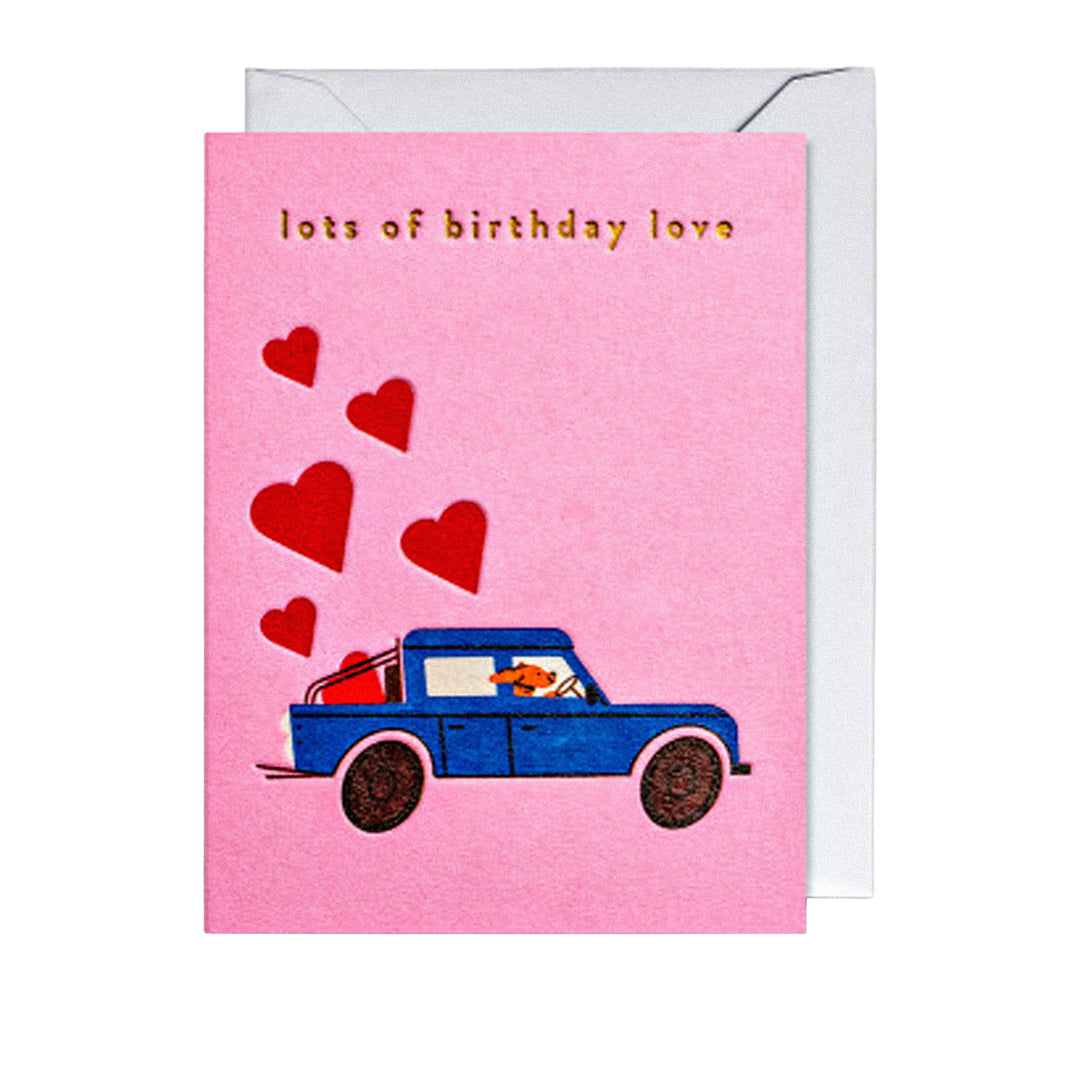 Mini - Klappkarte - Lots Of Birthday Love