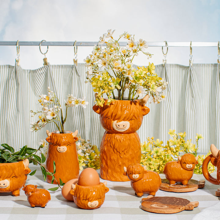 Highland-Kuh-Eierbecher