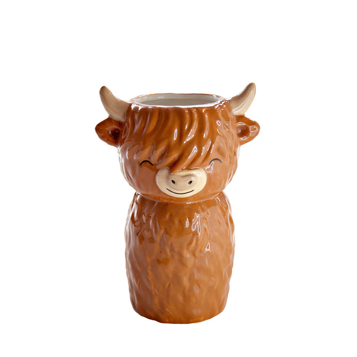 Highland-Kuh-Vase