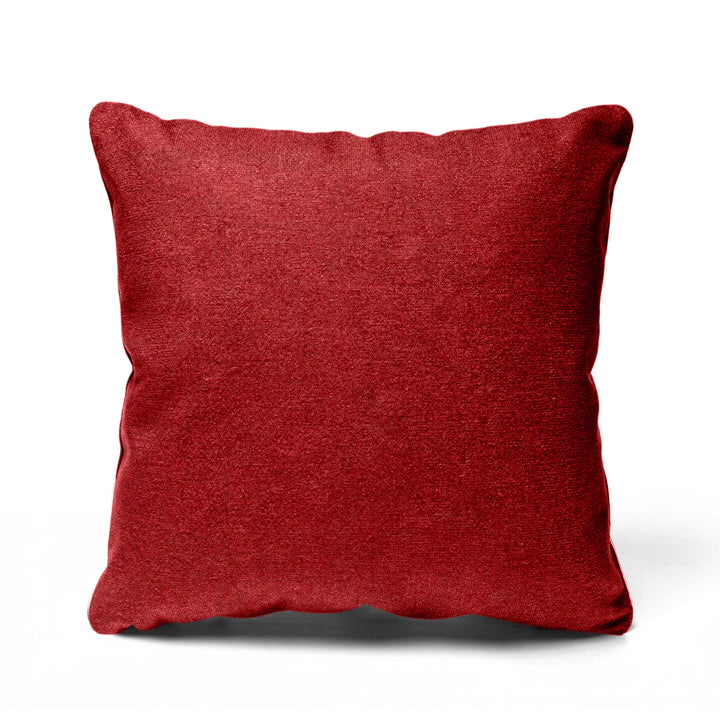 Quadratisches Kuschelkissen (50 x 50 cm) aus 55% Leinen/ 45% Viskose – erhältlich in 4 Farben.