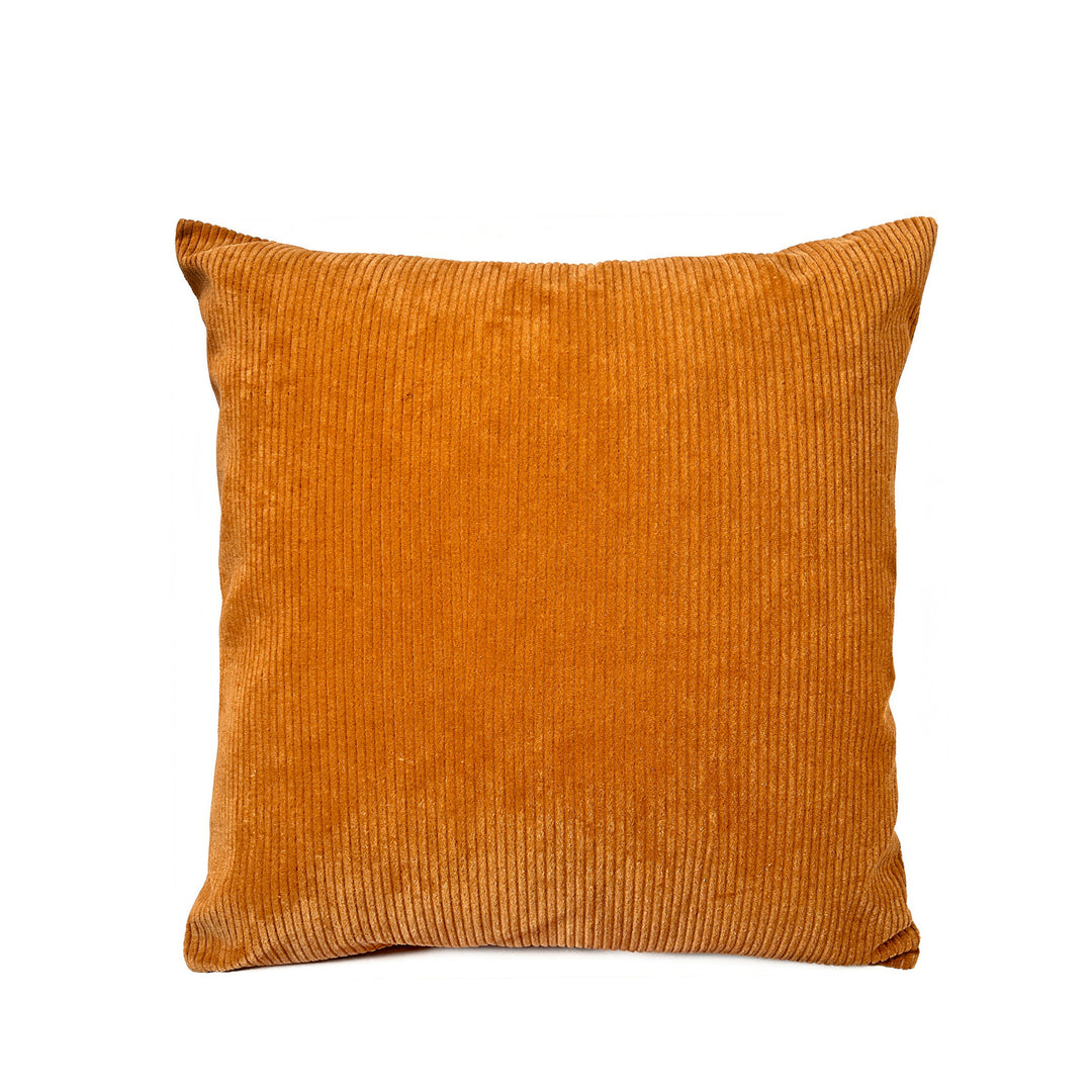 Kordkissen 50 x 50 cm aus Baumwolle mit Federfüllung - 17 Farben