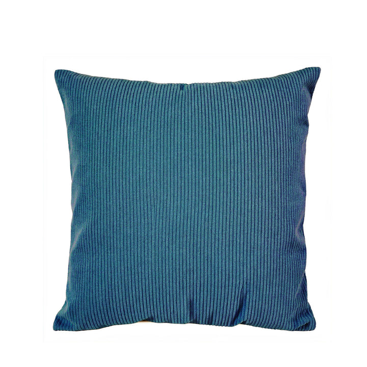 Kordkissen 50 x 50 cm aus Baumwolle mit Federfüllung - 17 Farben