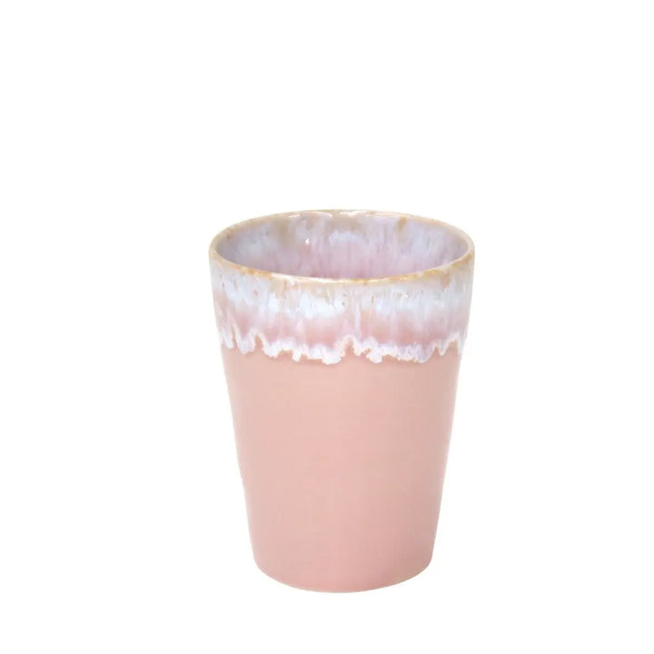 Lattebecher mit Lavamuster - 0,38L - Rosa