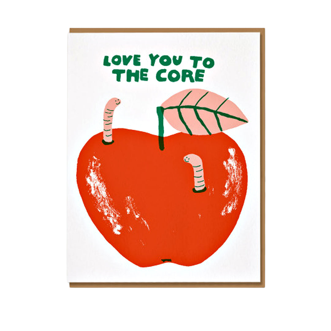 Grußkarte - Love You To The Core