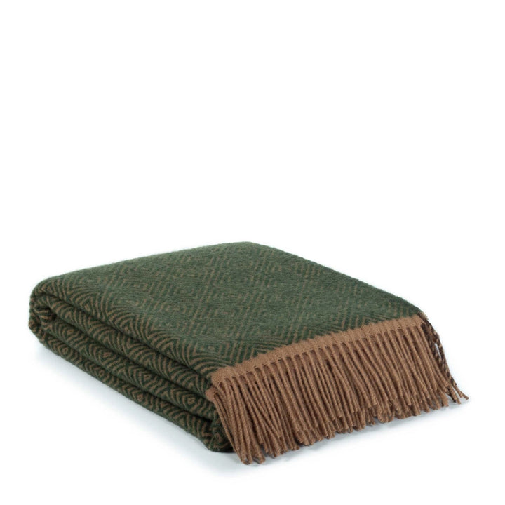 Venezia-Überwurf - Blattgrün - 200 x 140 cm