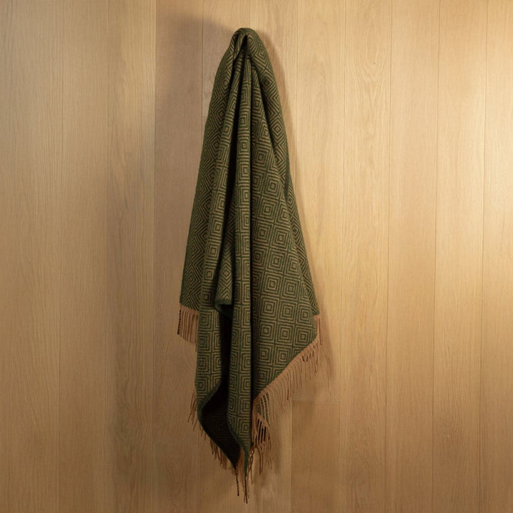 Venezia-Überwurf - Blattgrün - 200 x 140 cm