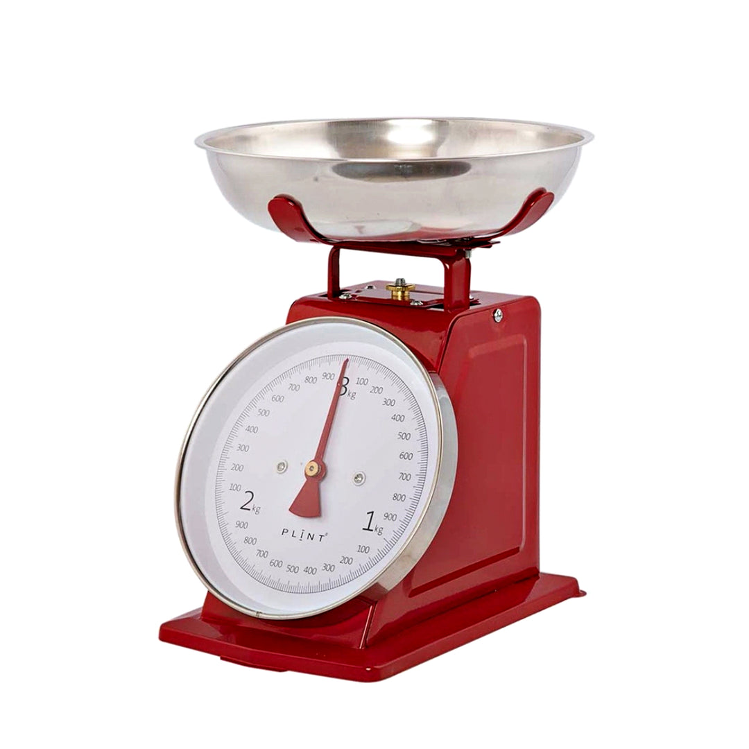 Mechanische Küchenwaage mit Edelstahlschale – bis 3 kg - 9 Farben erhältlich