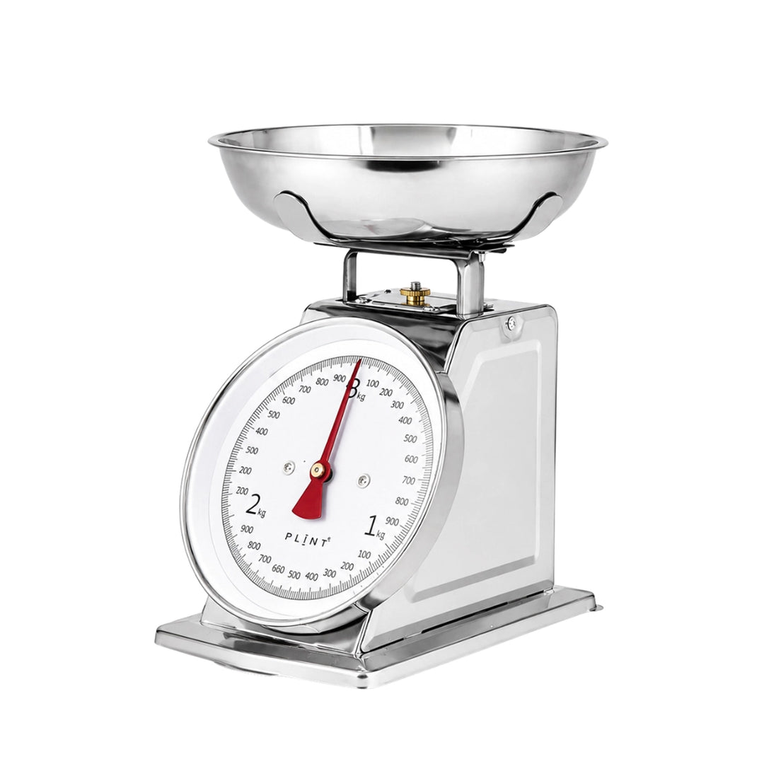 Mechanische Küchenwaage mit Edelstahlschale – bis 3 kg - 9 Farben erhältlich