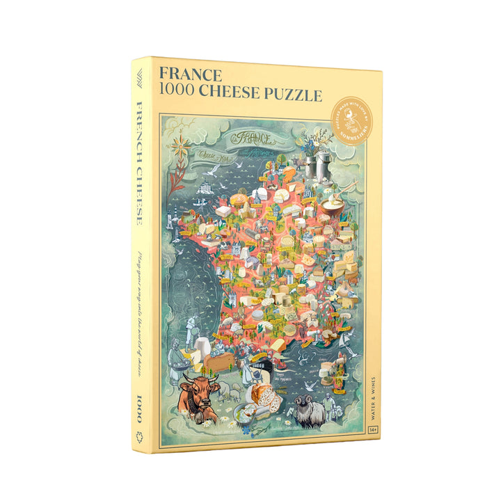 Gourmet Puzzle - Französischer Käse