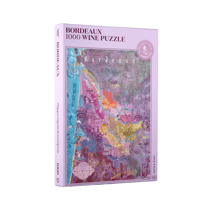 Wein Puzzle - Weinregion Bordeaux