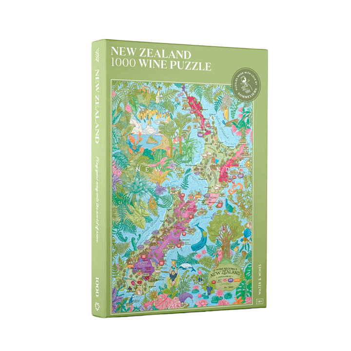 Wein Puzzle - Weinregion Neuseeland