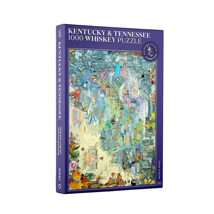 Whiskey Puzzle - Tennessee und Kentucky
