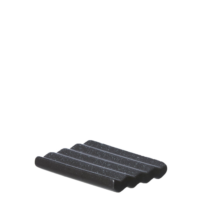 Sehr großer, schwarzer Korb aus gewebtem Papier