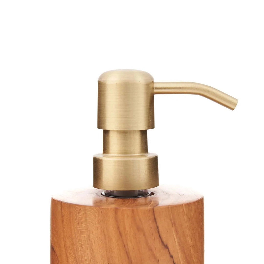 Schicker Seifenspender aus Holz