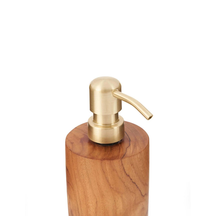 Schicker Seifenspender aus Holz