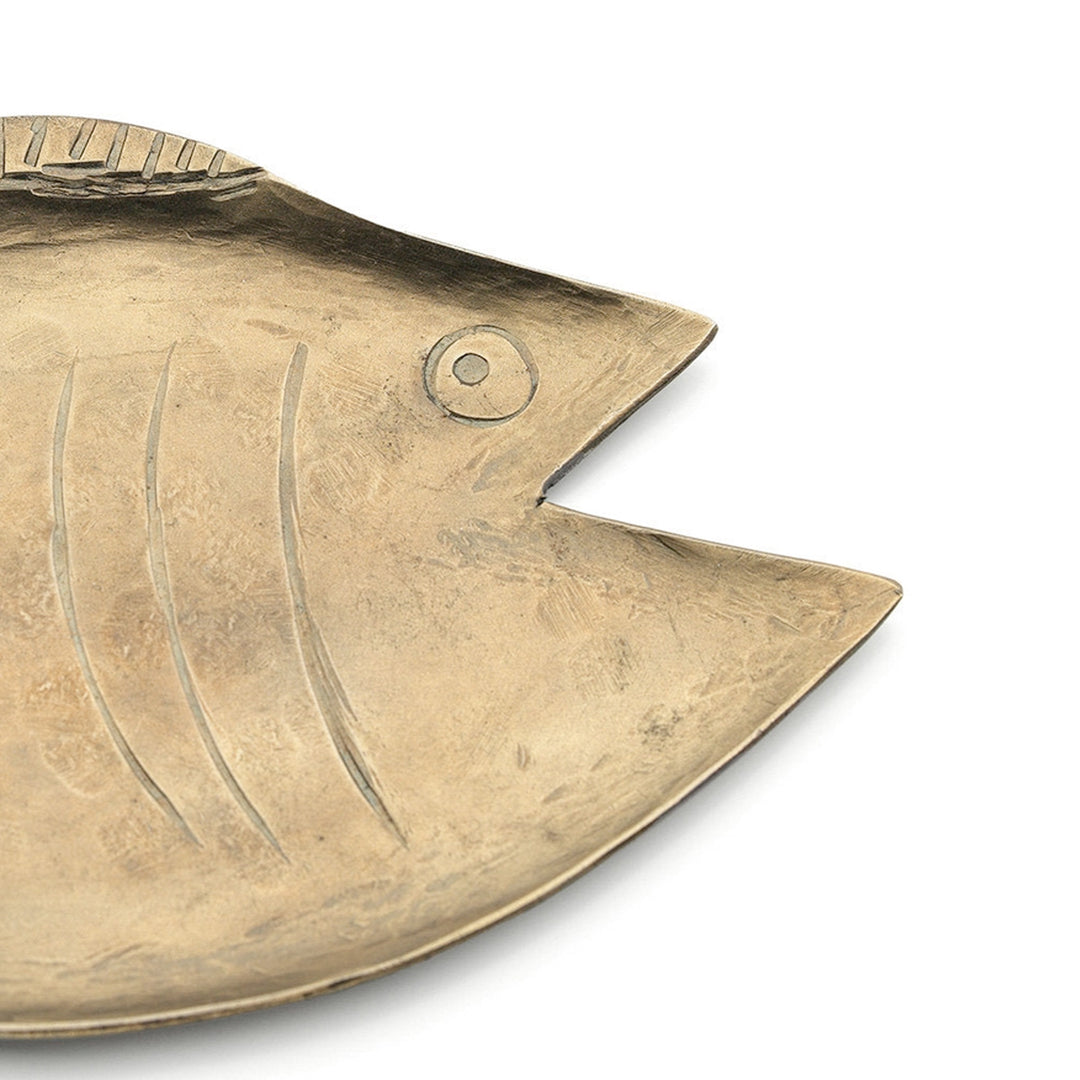 Serviertablett in Fischform