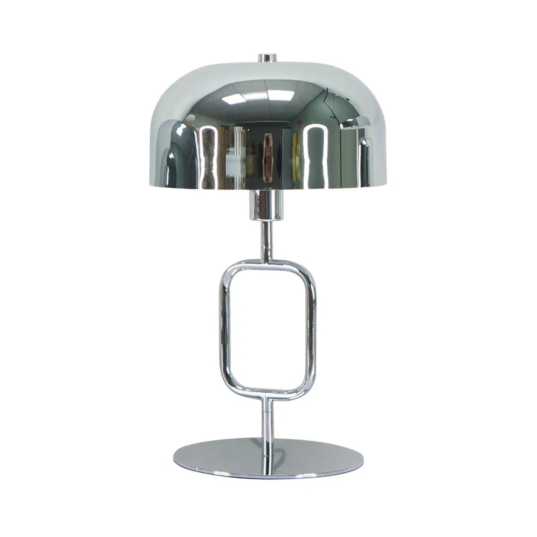 Chrom Lampe, Ø 21 x H 35 cm