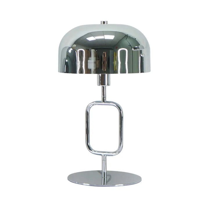 Chrom Lampe, Ø 21 x H 35 cm