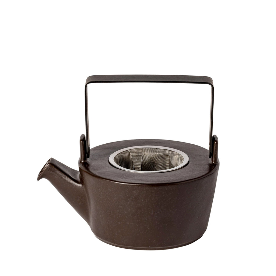 Teekanne mit Siebeinsatz 0,60 L - Schwarz