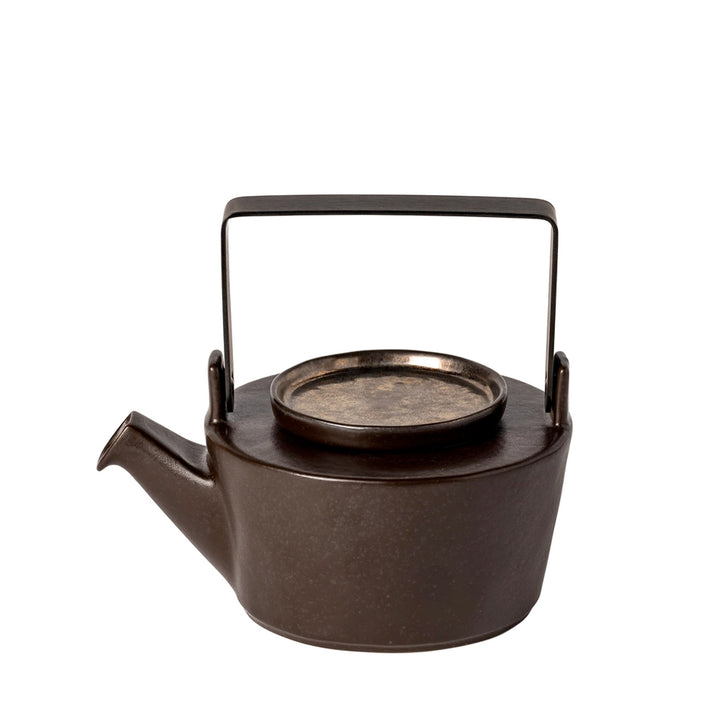 Teekanne mit Siebeinsatz 0,60 L - Schwarz