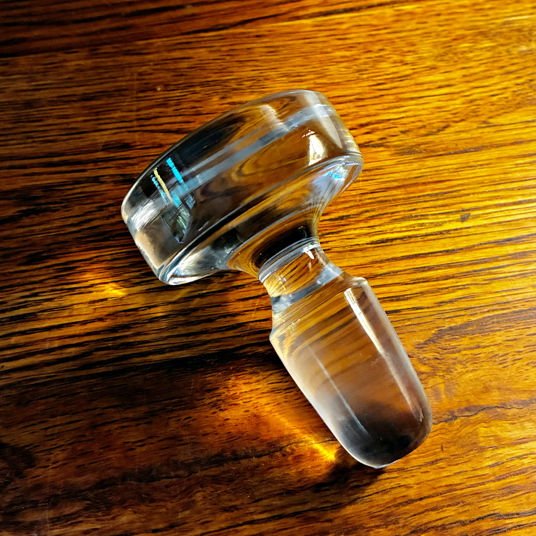 Vintage Whisky-Dekanter aus Glas - Second Hand